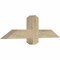 Ekena Millwork Eugene Rough Sawn Timber Gable Bracket, Douglas Fir, 36"W x 10"H x 4"D x 4"F, 7/12 Pitch GBW036X10X0404EUG00RDF - alternate 2